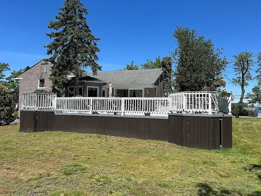 Back of House with Deck